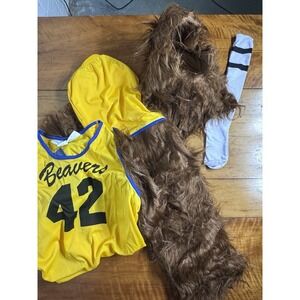 Teen Wolf Adult Halloween Costume Beavers #42 Size Medium NWT